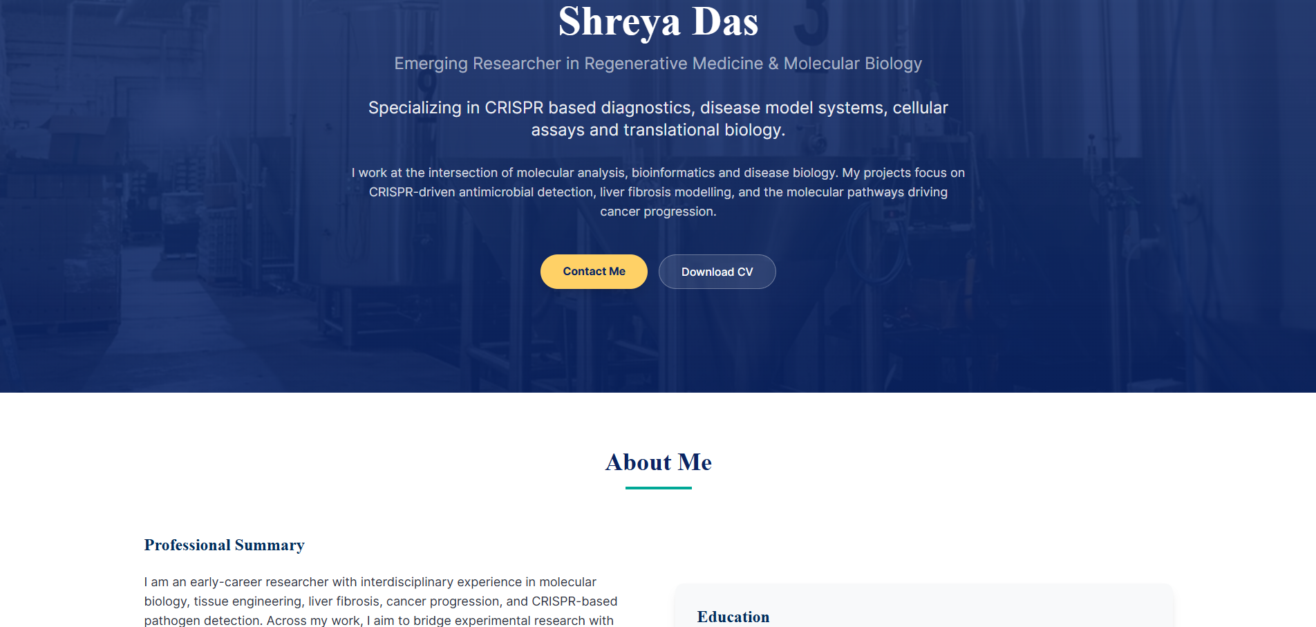 Bioinformatics Researcher
